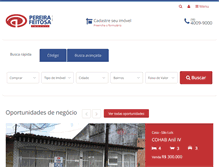 Tablet Screenshot of pereirafeitosa.com.br